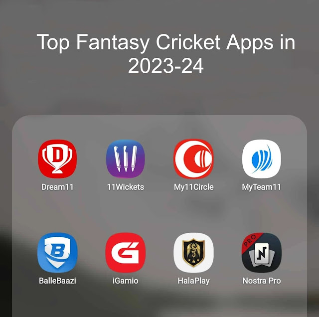 Top fantasy cricket apps